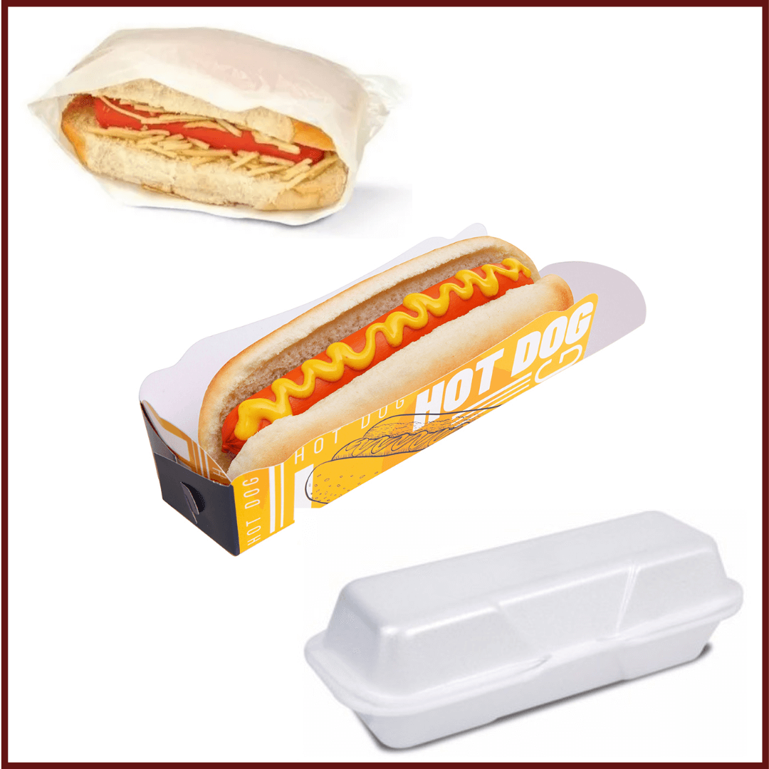 Embalagens para Hot Dog
