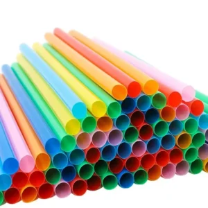 Canudos plásticos