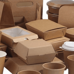 Embalagens de papel e papelão